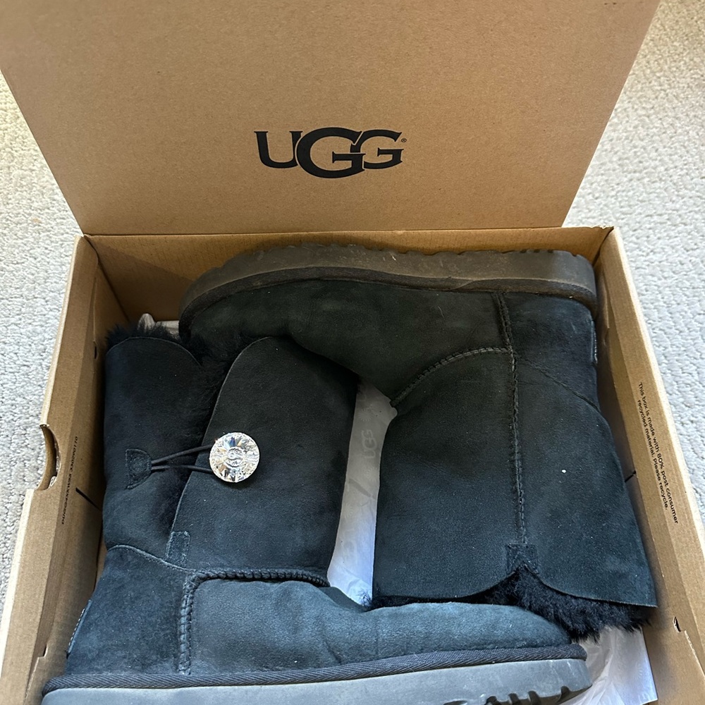 UGG Women’s Black Bailey Bling Boots